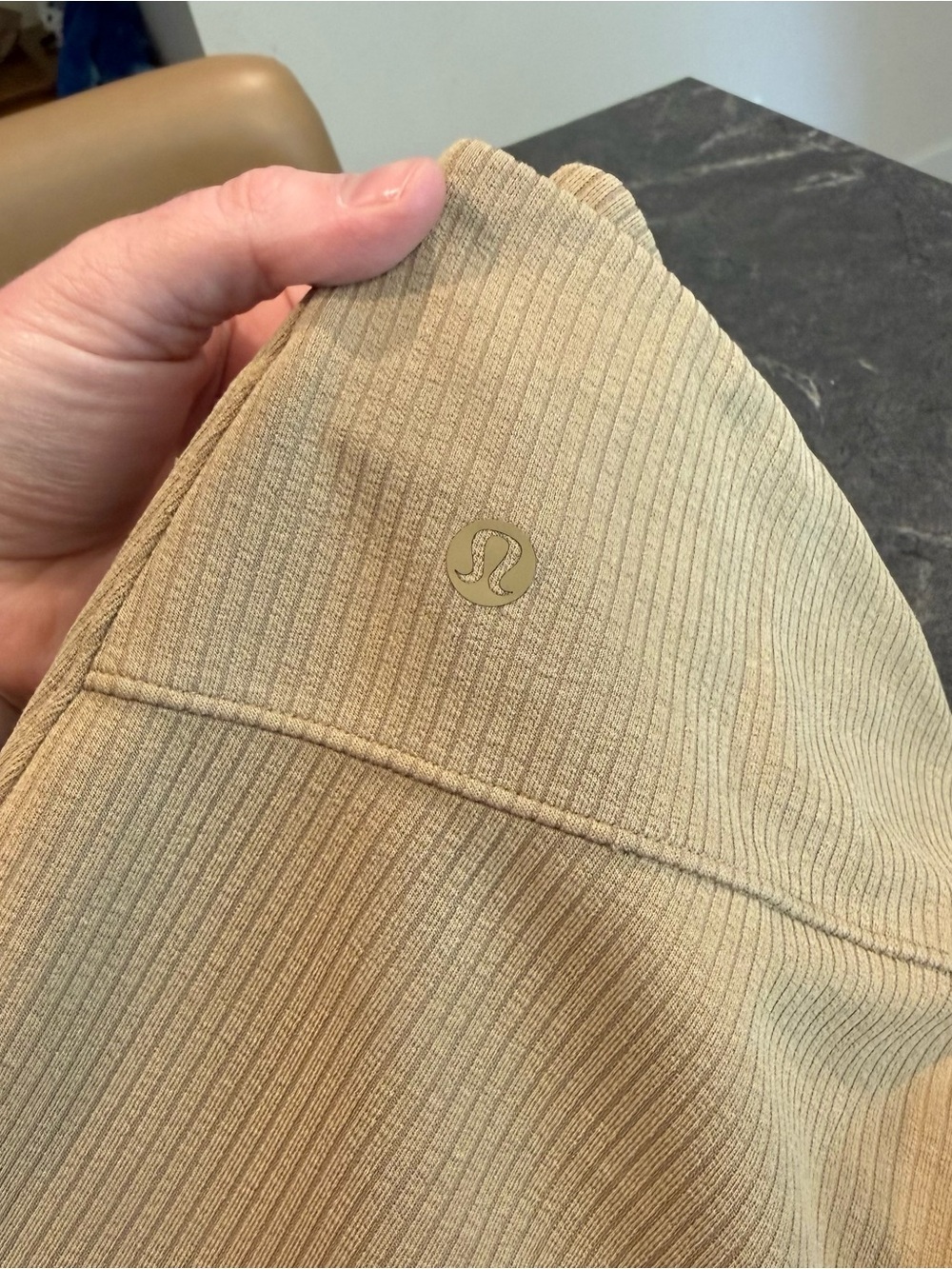 Lululemon high rise groove softstreme nulu flare leggings size 10 allspice - Picture 3 of 8